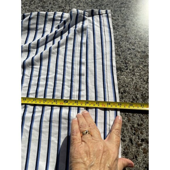 Polo Ralph Lauren Mens XL Pima Soft Touch Striped Polo Shirt 100% Cotton Blue‎ & - Picture 13 of 16